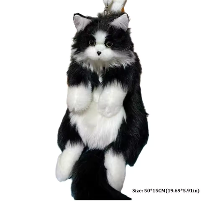 MidnightMochi Cat Plush Backpack