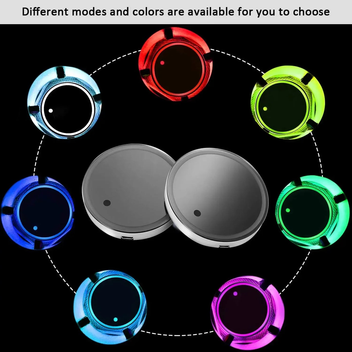 GlowGrip Coasters