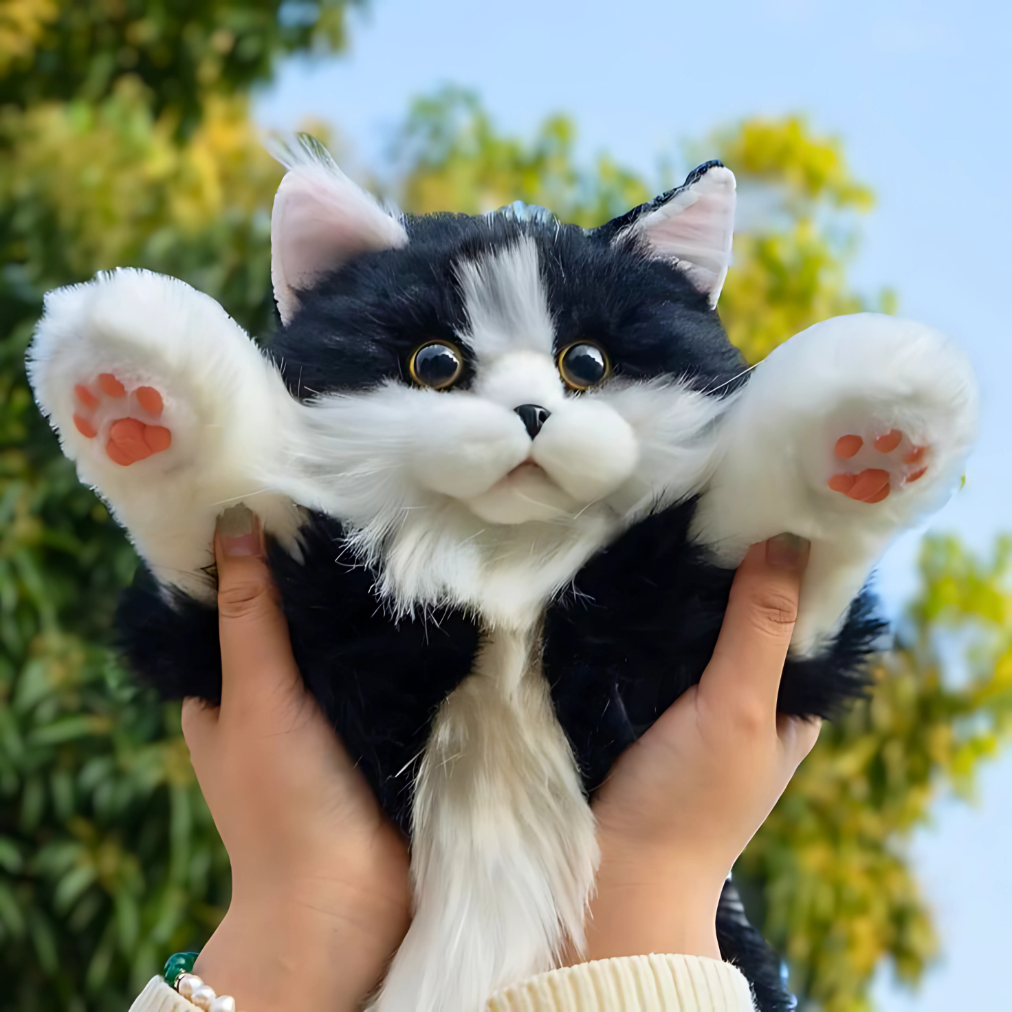 MidnightMochi Cat Plush Backpack